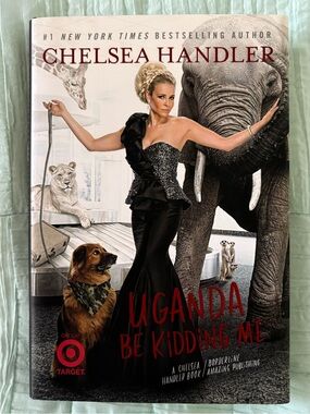 Chelsea Handler Uganda Be Kidding Me Hardcover Special Target Edition New!